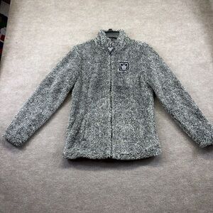 Disney Parks Walt Disney World Mickey Mouse Plush Fleece Zipper Jacket Size XS